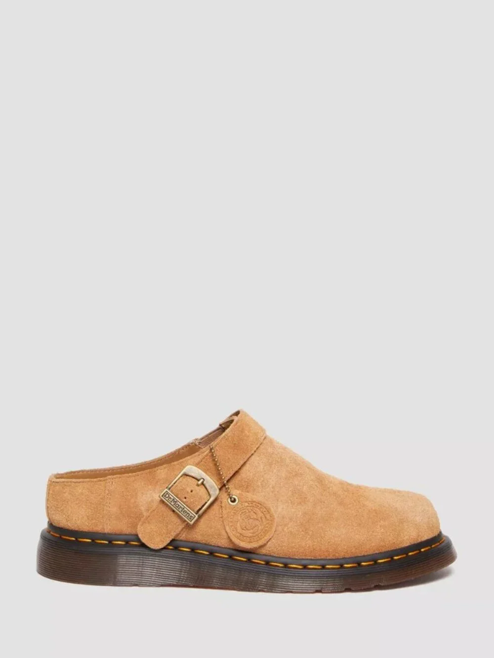 Dr. Martens Men's Size 5 - Isham Desert Oasis Suede Mules Slip-On Shoes